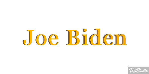 Joe Biden Effetto testo