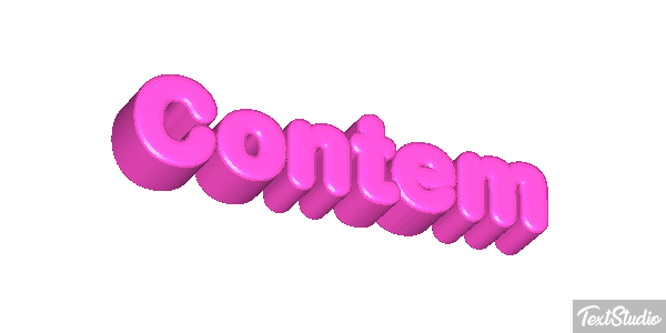 Contêm Efeito do texto