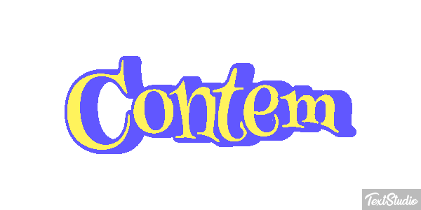 Contêm Efeito do texto