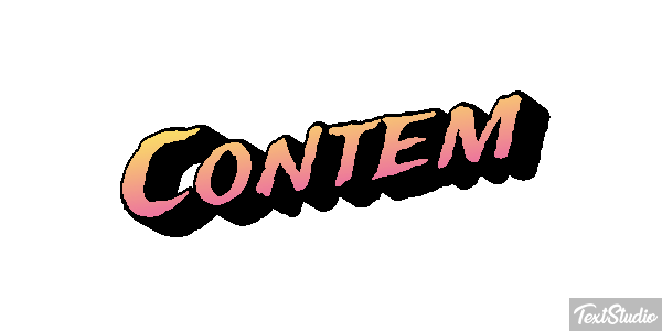 Contêm Efeito do texto