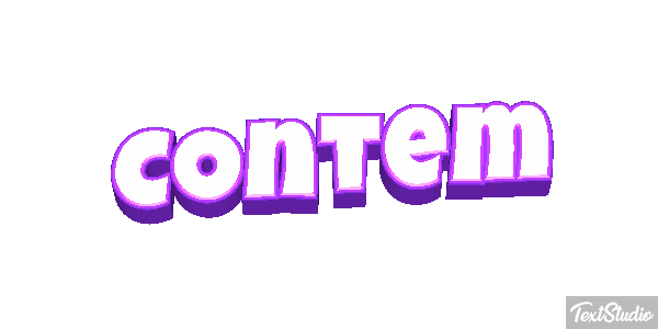 Contêm Efeito do texto