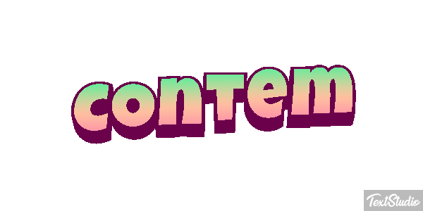Contêm Efeito do texto