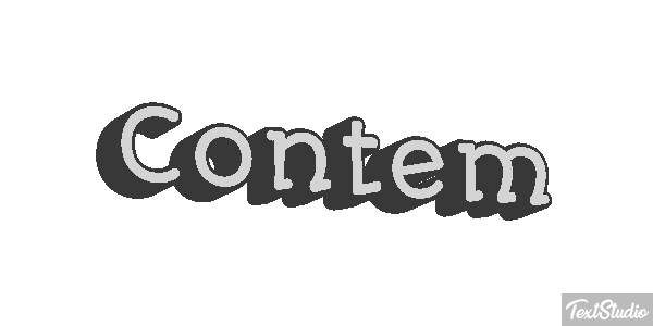 Contêm Efeito do texto