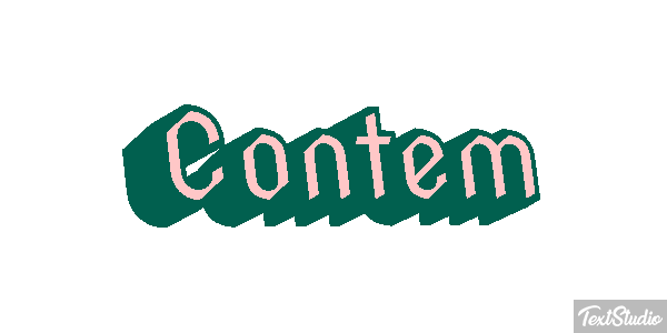 Contêm Efeito do texto