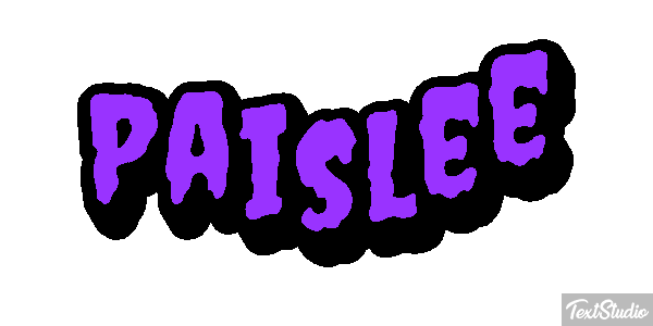 Paislee Efekt tekstowy