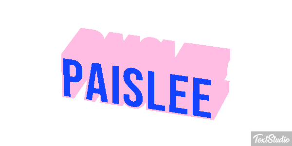 Paislee Efekt tekstowy