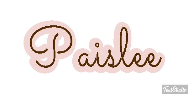 Paislee Efekt tekstowy
