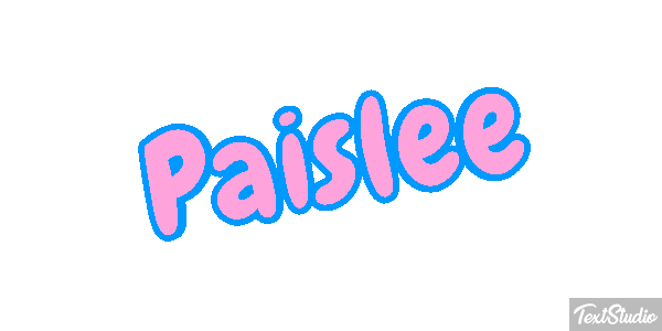 Paislee Efekt tekstowy