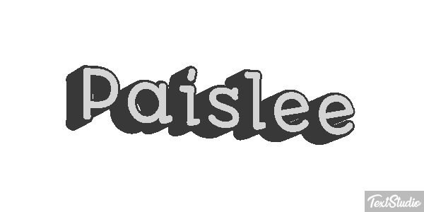 Paislee Efekt tekstowy
