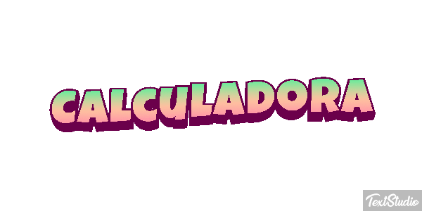 Calculadora Tekst effect