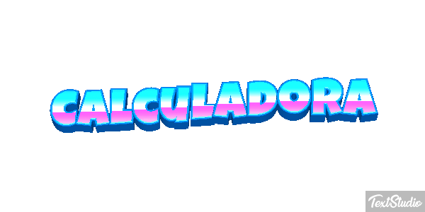 Calculadora Tekst effect