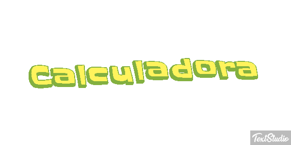 Calculadora Tekst effect