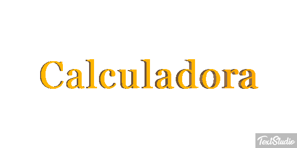 Calculadora Tekst effect