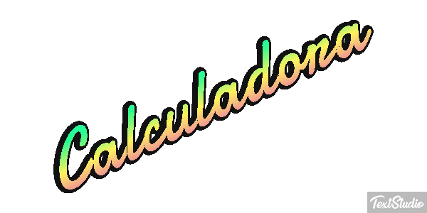 Calculadora Tekst effect