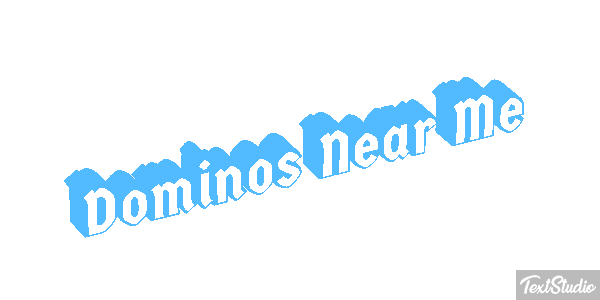 Dominos Near Me Effetto testo