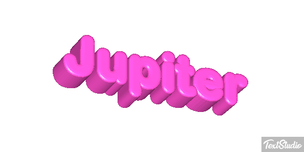 Jupiter Efekt tekstowy