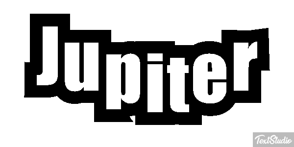 Jupiter Efekt tekstowy