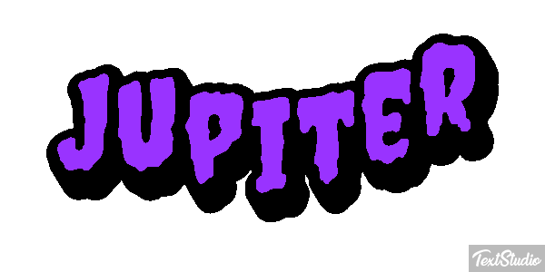 Jupiter Efekt tekstowy