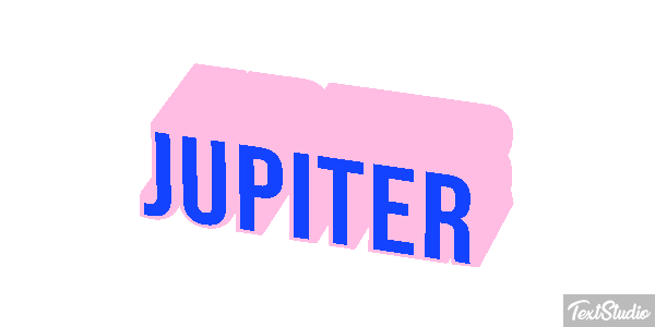 Jupiter Efekt tekstowy