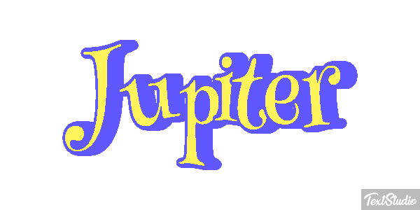 Jupiter Efekt tekstowy