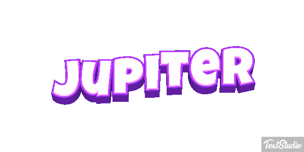 Jupiter Efekt tekstowy