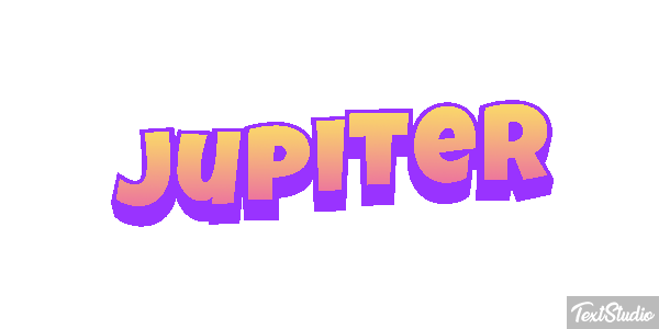 Jupiter Efekt tekstowy