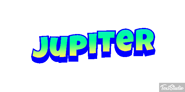 Jupiter Efekt tekstowy