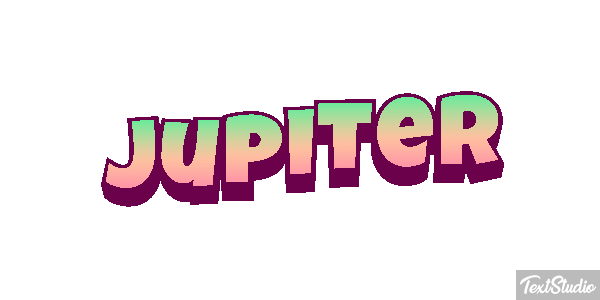 Jupiter Efekt tekstowy
