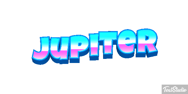 Jupiter Efekt tekstowy