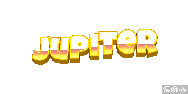 Jupiter Efekt tekstowy