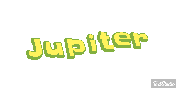 Jupiter Efekt tekstowy
