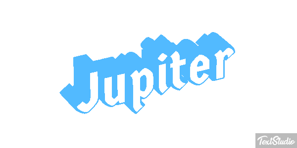 Jupiter Efekt tekstowy