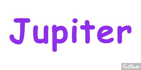 Jupiter Efekt tekstowy