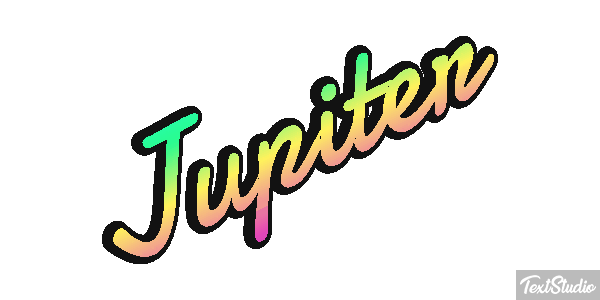 Jupiter Efekt tekstowy