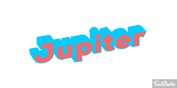 Jupiter Efekt tekstowy