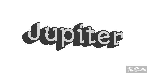 Jupiter Efekt tekstowy