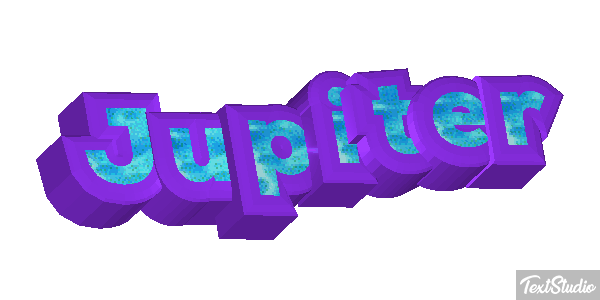 Jupiter Efekt tekstowy
