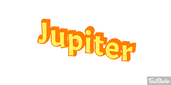 Jupiter Efekt tekstowy