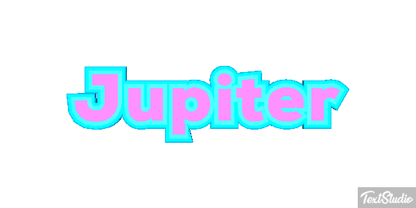Jupiter Efekt tekstowy