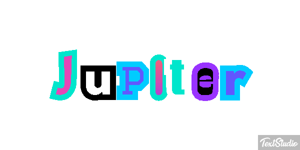 Jupiter Efekt tekstowy