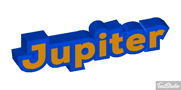 Jupiter Efekt tekstowy