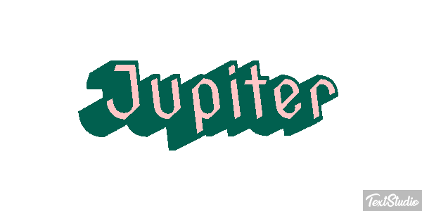 Jupiter Efekt tekstowy