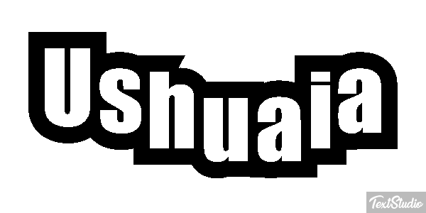 Ushuaia Efekt tekstowy