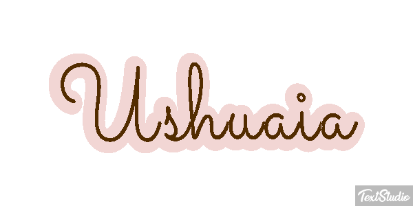 Ushuaia Efekt tekstowy