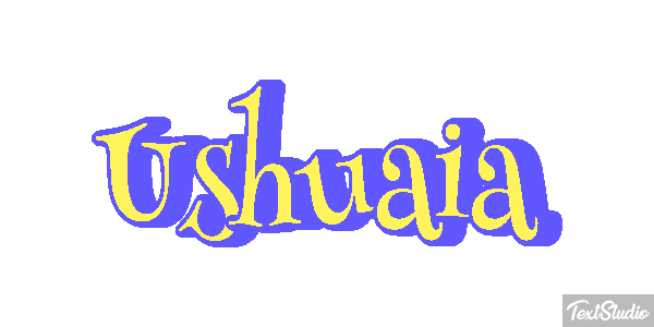 Ushuaia Efekt tekstowy