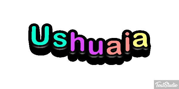 Ushuaia Efekt tekstowy