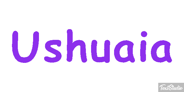 Ushuaia Efekt tekstowy