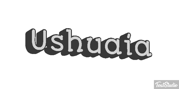 Ushuaia Efekt tekstowy