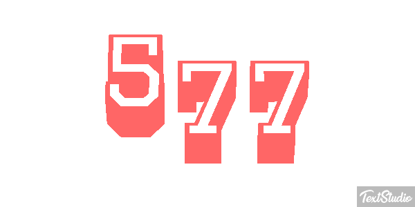 577 Effetto testo