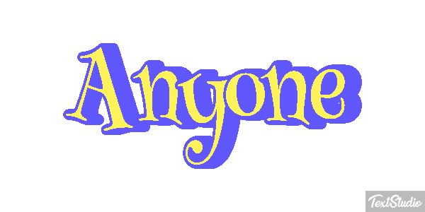 Anyone Text effect